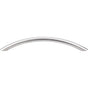 Top Knobs - Solid Bowed Bar Pull 6 5/16 Inch (c-c) Brushed Stainless Steel - Stainless Steel