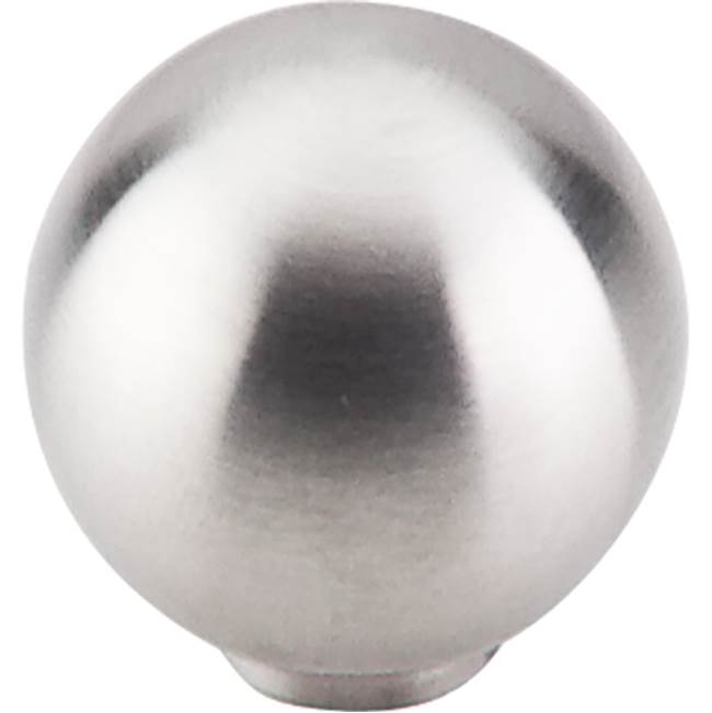 Top Knobs - Ball Knob 1 Inch Brushed Stainless Steel - Stainless Steel