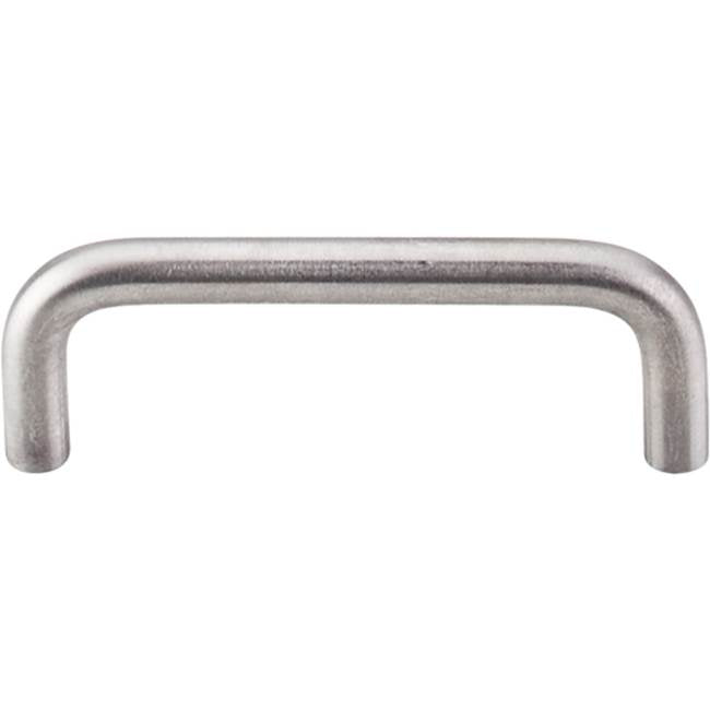 Top Knobs - Bent Bar (8mm Diameter) 3 Inch (c-c) Brushed Stainless Steel - Stainless Steel