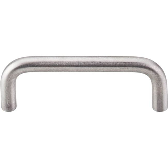 Top Knobs - Bent Bar (8mm Diameter) 3 Inch (c-c) Brushed Stainless Steel - Stainless Steel