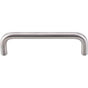 Top Knobs - Bent Bar (8mm Diameter) 3 3/4 Inch (c-c) Brushed Stainless Steel - Stainless Steel