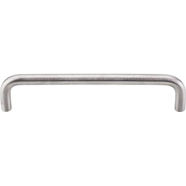Top Knobs - Bent Bar (8mm Diameter) 5 1/16 Inch (c-c) Brushed Stainless Steel - Stainless Steel