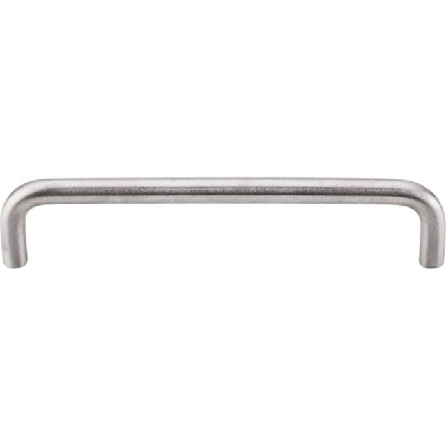 Top Knobs - Bent Bar (8mm Diameter) 5 1/16 Inch (c-c) Brushed Stainless Steel - Stainless Steel