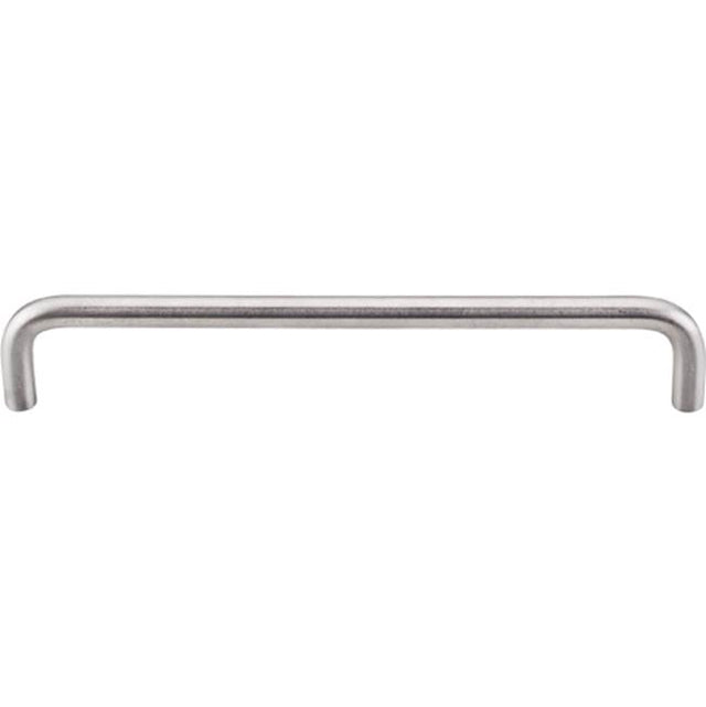 Top Knobs - Bent Bar (8mm Diameter) 6 5/16 Inch (c-c) Brushed Stainless Steel - Stainless Steel