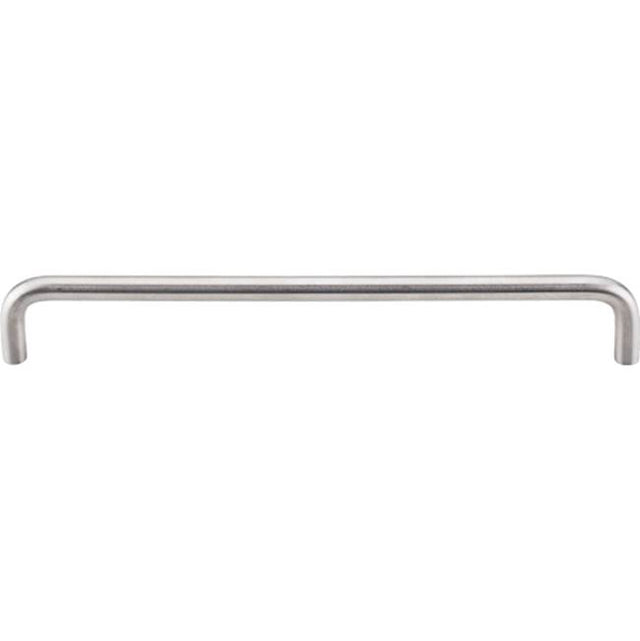 Top Knobs - Bent Bar (8mm Diameter) 7 9/16 Inch (c-c) Brushed Stainless Steel - Stainless Steel