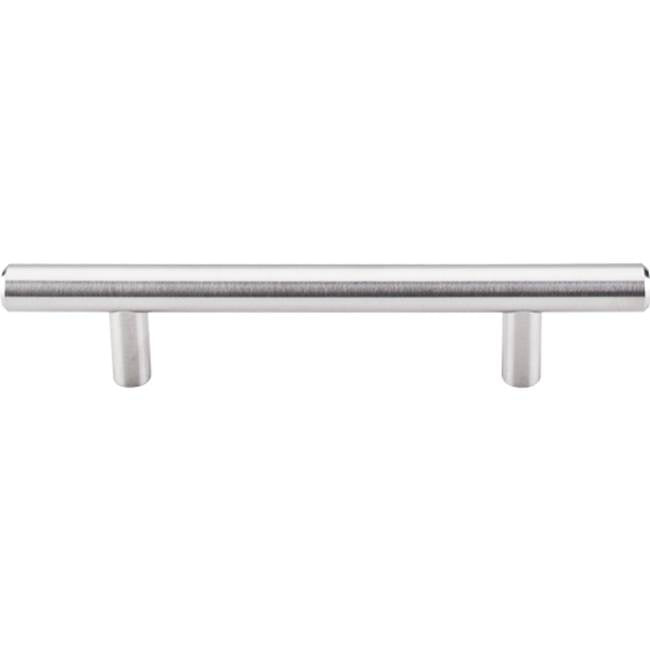 Top Knobs - Solid Bar Pull 3 3/4 Inch (c-c) Brushed Stainless Steel - Stainless Steel
