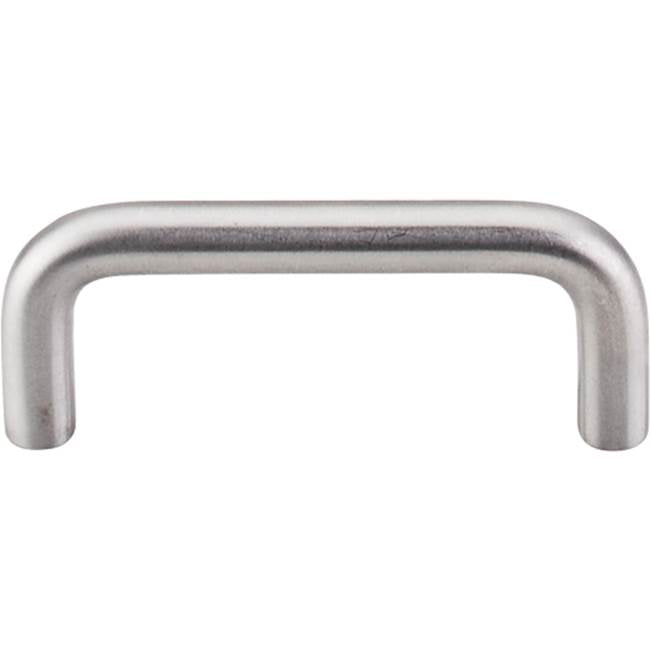 Top Knobs - Bent Bar (10mm Diameter) 3 Inch (c-c) Brushed Stainless Steel - Stainless Steel