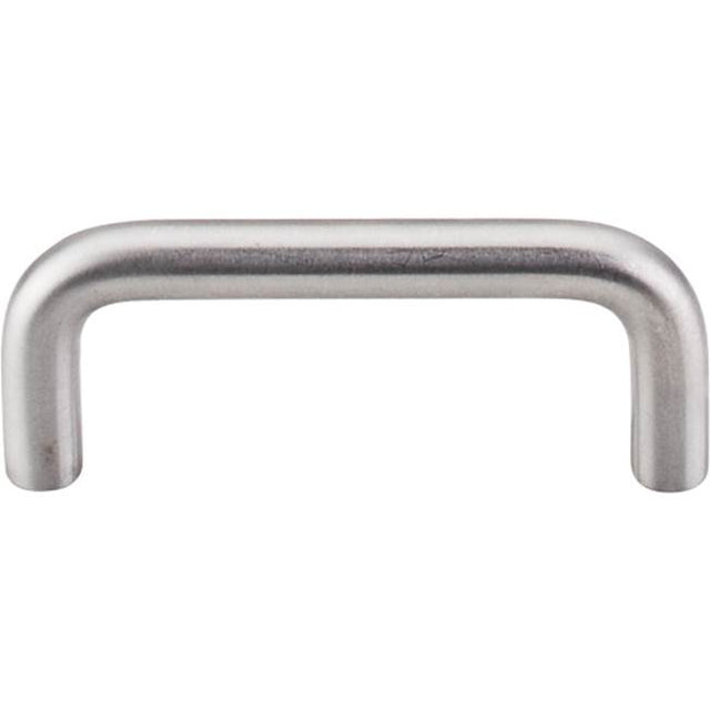 Top Knobs - Bent Bar (10mm Diameter) 3 Inch (c-c) Brushed Stainless Steel - Stainless Steel