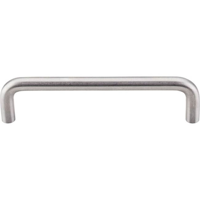Top Knobs - Bent Bar (10mm Diameter) 5 1/16 Inch (c-c) Brushed Stainless Steel - Stainless Steel