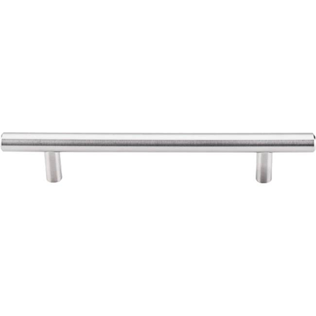 Top Knobs - Solid Bar Pull 5 1/16 Inch (c-c) Brushed Stainless Steel - Stainless Steel