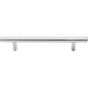 Top Knobs - Solid Bar Pull 5 1/16 Inch (c-c) Brushed Stainless Steel - Stainless Steel
