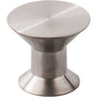 Top Knobs - Indus Knob 1 3/16 Inch Brushed Stainless Steel - Stainless Steel