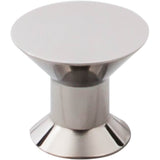 Top Knobs - Indus Knob 1 3/16 Inch Polished Stainless Steel - Polished Stainless Steel