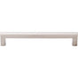 Top Knobs - Roselle Pull 7 9/16 Inch (c-c) Brushed Stainless Steel - Stainless Steel
