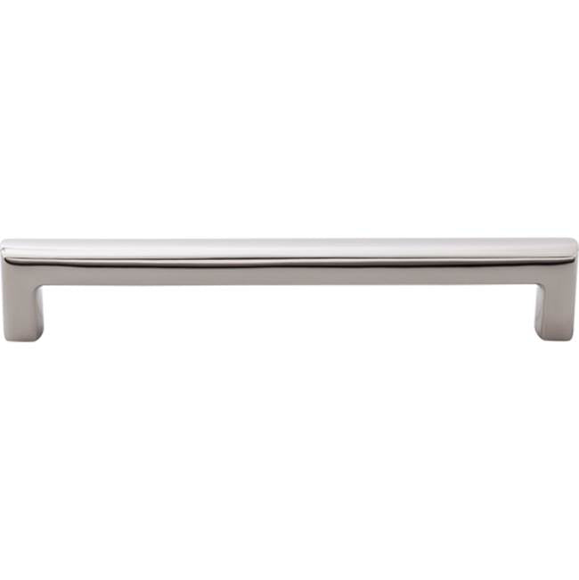 Top Knobs - Roselle Pull 7 9/16 Inch (c-c) Polished Stainless Steel - Polished Stainless Steel