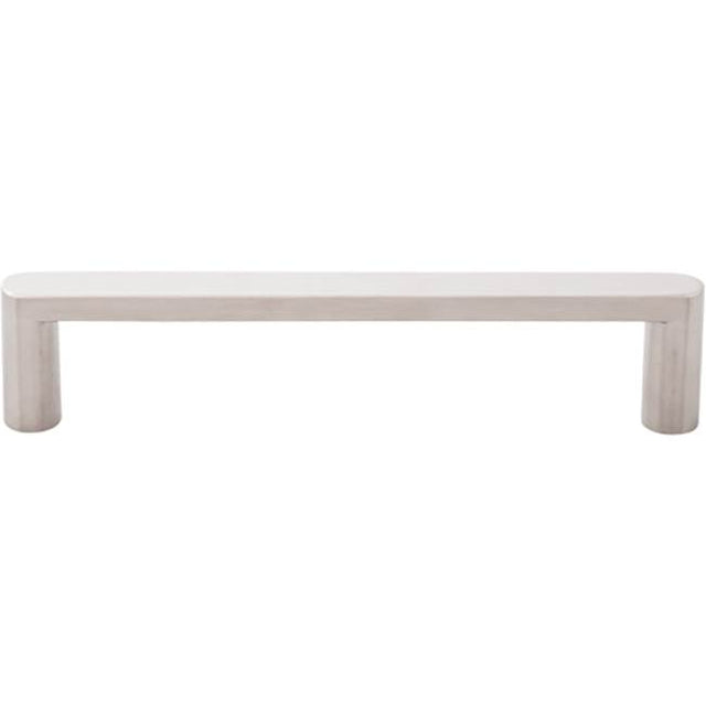 Top Knobs - Latham Pull 5 1/16 Inch (c-c) Brushed Stainless Steel - Stainless Steel