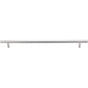 Top Knobs - Solid Bar Pull 11 11/32 Inch (c-c) Brushed Stainless Steel - Stainless Steel