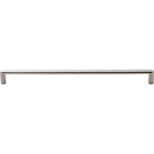 Top Knobs - Latham Pull 12 5/8 Inch (c-c) Polished Stainless Steel - Polished Stainless Steel