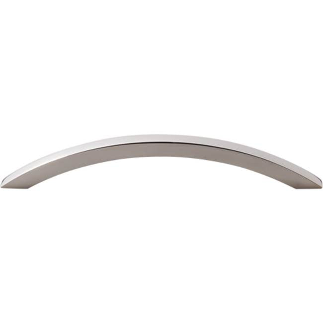 Top Knobs - Iola Pull 6 5/16 Inch (c-c) Polished Stainless Steel - Polished Stainless Steel