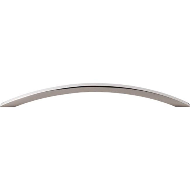 Top Knobs - Iola Pull 8 13/16 Inch (c-c) Polished Stainless Steel - Polished Stainless Steel