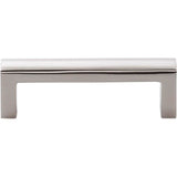 Top Knobs - Ashmore Pull 3 3/4 Inch (c-c) Polished Stainless Steel - Polished Stainless Steel