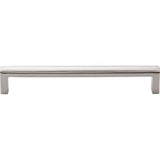 Top Knobs - Ashmore Pull 7 9/16 Inch (c-c) Polished Stainless Steel - Polished Stainless Steel