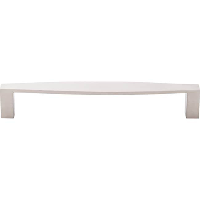 Top Knobs - Lansing Pull 6 5/16 Inch (c-c) Brushed Stainless Steel - Stainless Steel