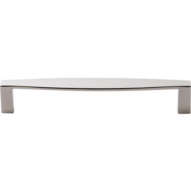 Top Knobs - Lansing Pull 6 5/16 Inch (c-c) Polished Stainless Steel - Polished Stainless Steel