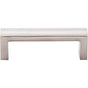 Top Knobs - Hull Pull 3 3/4 Inch (c-c) Brushed Stainless Steel - Stainless Steel