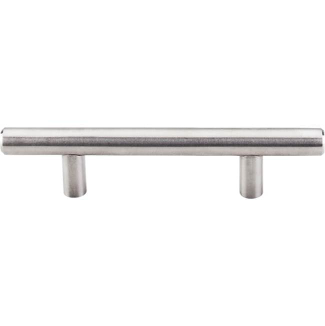 Top Knobs - Hollow Bar Pull 3 Inch (c-c) Brushed Stainless Steel - Stainless Steel