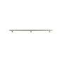 Top Knobs - Hollow Bar Pull 3 posts - 2x18 1/8 inch (c-c) Brushed Stainless Steel - Stainless Steel