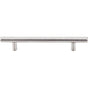 Top Knobs - Hollow Bar Pull 5 1/16 Inch (c-c) Brushed Stainless Steel - Stainless Steel