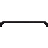 Top Knobs - Davenport Pull 8 13/16 Inch (c-c) Flat Black - Flat Black