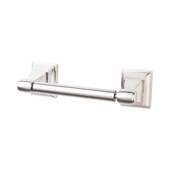 Top Knobs - Stratton Bath Tissue Holder  Brushed Satin Nickel - Brushed Satin Nickel