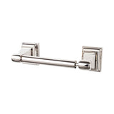 Top Knobs - Stratton Bath Tissue Holder  Polished Nickel - Polished Nickel