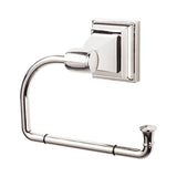 Top Knobs - Stratton Bath Tissue Hook  Polished Nickel - Polished Nickel