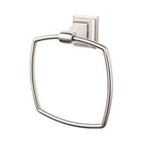 Top Knobs - Stratton Bath Ring  Brushed Satin Nickel - Brushed Satin Nickel