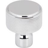 Top Knobs - Garrison Knob 1 1/8 Inch Polished Chrome - Polished Chrome