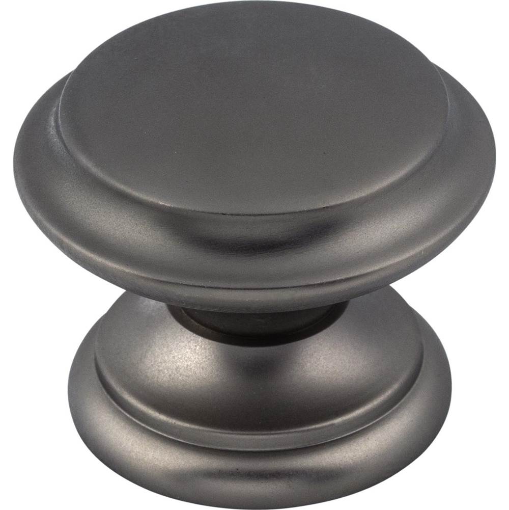 Top Knobs - Flat Top Knob 1 3/8 Inch Ash Gray - Ash Gray