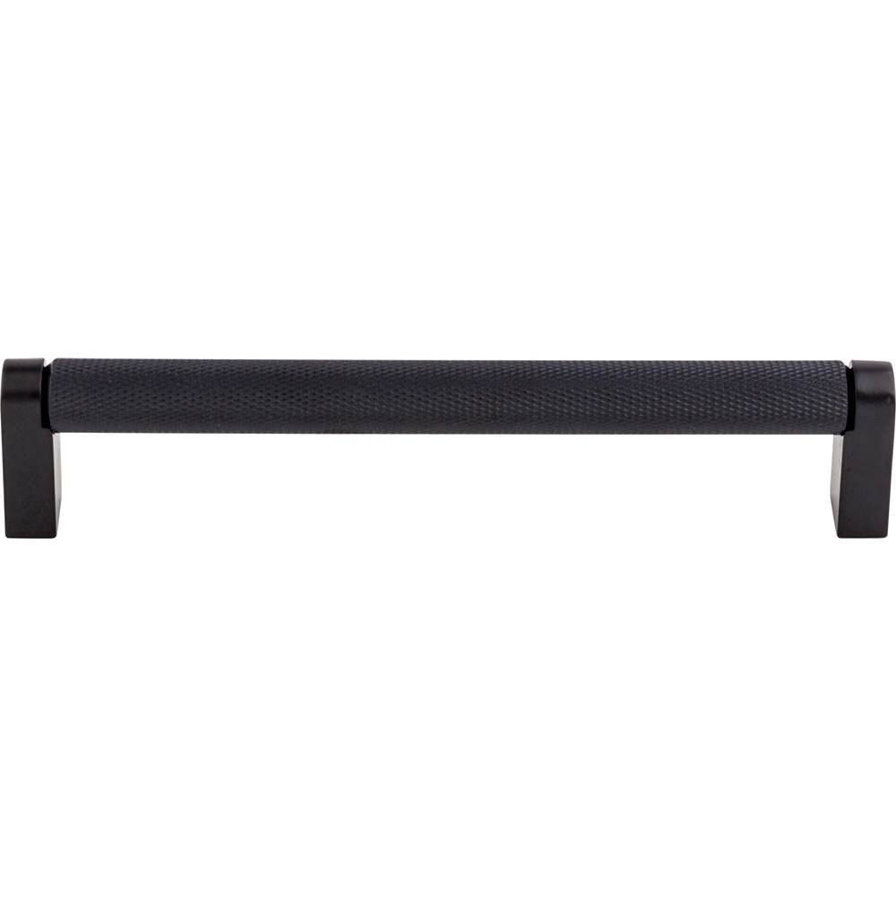 Top Knobs - Amwell Bar Pull 6 5/16 Inch (c-c) Flat Black - Flat Black