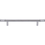 Top Knobs - Burnham Pull 6 5/16 Inch (c-c) Polished Chrome - Polished Chrome