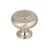 Top Knobs - Kent Knob 1 1/4 Inch Brushed Satin Nickel - Brushed Satin Nickel