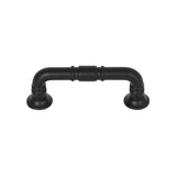 Top Knobs - Kent Pull 3 Inch (c-c) Flat Black - Flat Black