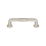 Top Knobs - Kent Pull 3 3/4 Inch (c-c) Brushed Satin Nickel - Brushed Satin Nickel