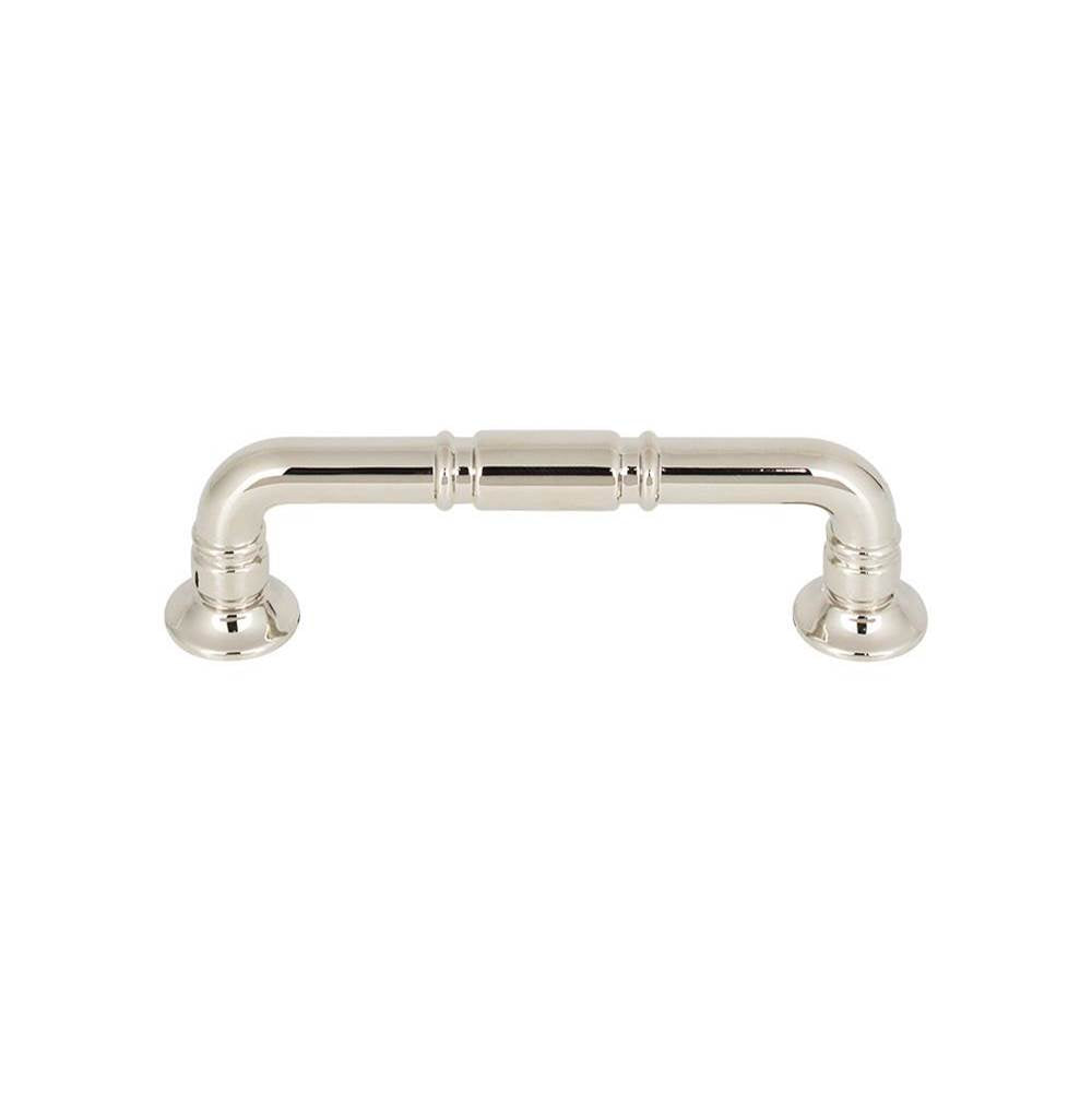 Top Knobs - Kent Pull 3 3/4 Inch (c-c) Polished Nickel - Polished Nickel