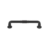 Top Knobs - Kent Pull 5 1/16 Inch (c-c) Flat Black - Flat Black