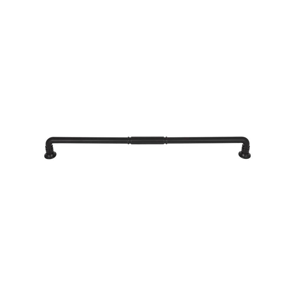 Top Knobs - Kent Appliance Pull 18 Inch (c-c) Flat Black - Flat Black