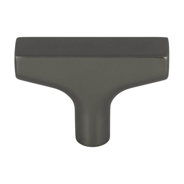 Top Knobs - Riverside T-Knob 2 Inch Ash Gray - Ash Gray