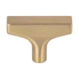 Top Knobs - Riverside T-Knob 2 Inch Honey Bronze - Honey Bronze