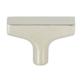 Top Knobs - Riverside T-Knob 2 Inch Polished Nickel - Polished Nickel